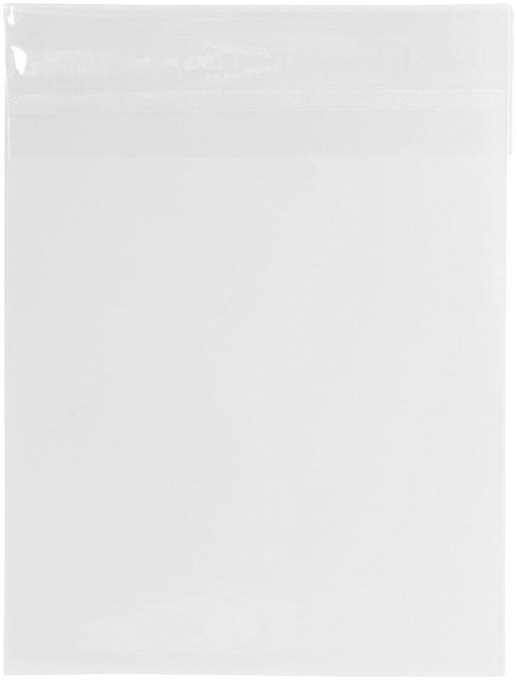 Clear 1.6mil A6 Invitation Envelopes (4 3/4 x 6 1/2) with Peel & Seal