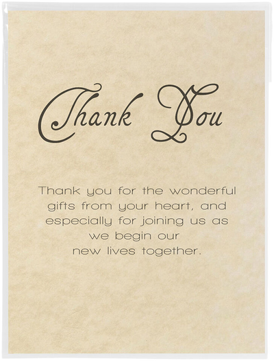 Clear 1.6mil A6 Invitation Envelopes (4 3/4 x 6 1/2) with Peel & Seal