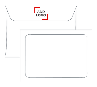 Sunflower Yellow 32lb A7 Full Face Window Envelopes (5 1/4 x 7 1/4) with Peel & Seal