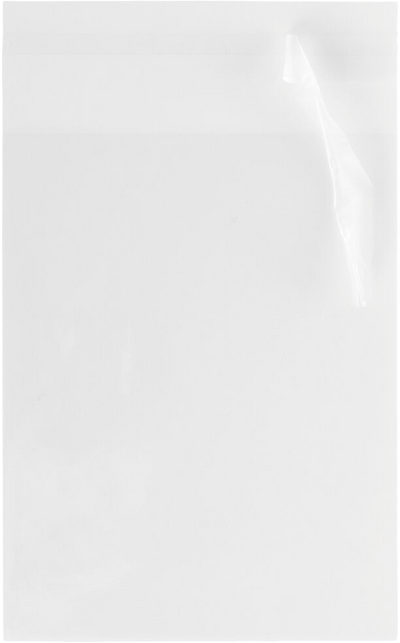 Clear 1.6mil 6 7/16 x 8 1/4 Cello Envelopes with Peel & Seal