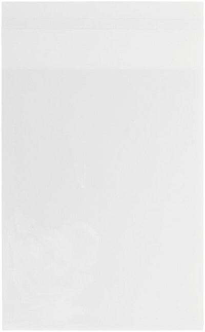 Clear 1.6mil 6 7/16 x 8 1/4 Cello Envelopes with Peel & Seal