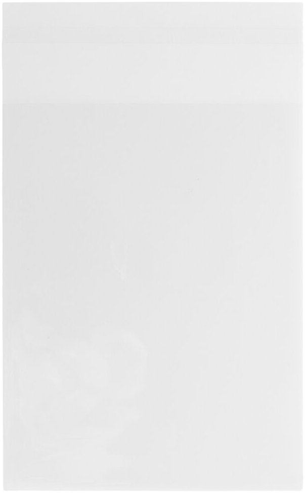 Clear 1.6mil 6 7/16 x 8 1/4 Cello Envelopes with Peel & Seal