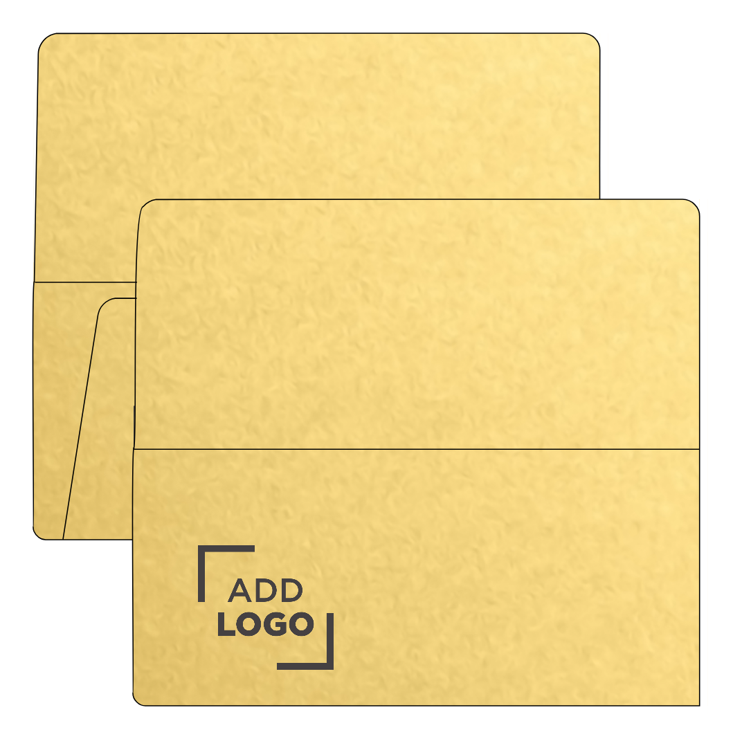 Gold Metallic 32lb Boarding Pass Envelopes (3 7/8 x 8 1/2)