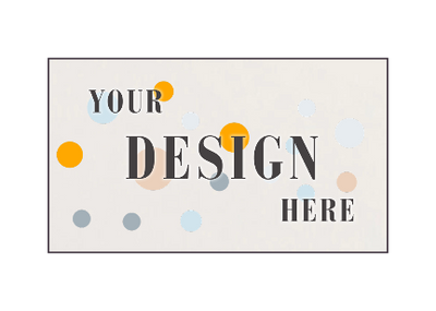 White 130lb 2 x 3 1/2 Flat Business Cards