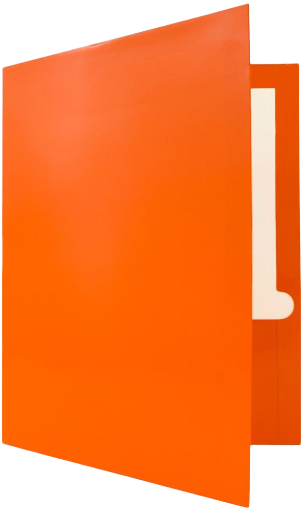 Assorted Primary Glossy Folders and 1 1/2 Inch Binders