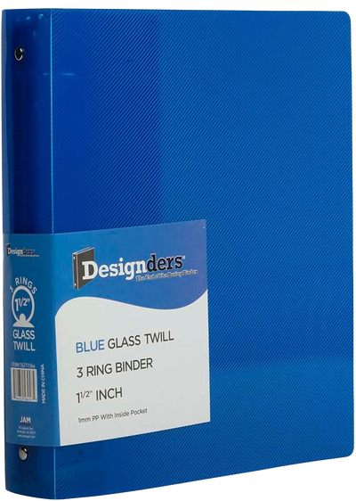 Assorted Heavy Duty Primary Folders and 1 1/2 Inch Binders