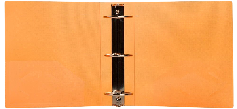 Assorted Glossy Primary Folders and 3 Inch Binders
