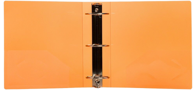 Assorted Primary Colored Heavy Duty Folders and 3 Inch Binders