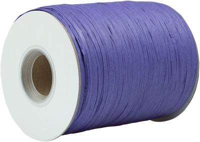 Purple 1/4 Inch x 200 Yards Wraphia Ribbon