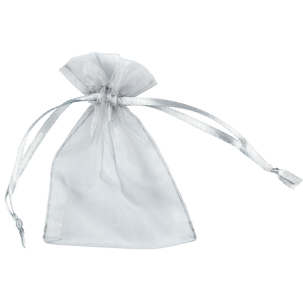 Silver Small Sheer Bags (4 x 5 1/2)