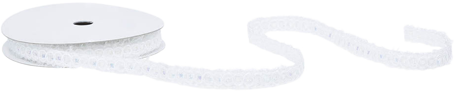 White Nylon Knit 3 Yards Ribbon