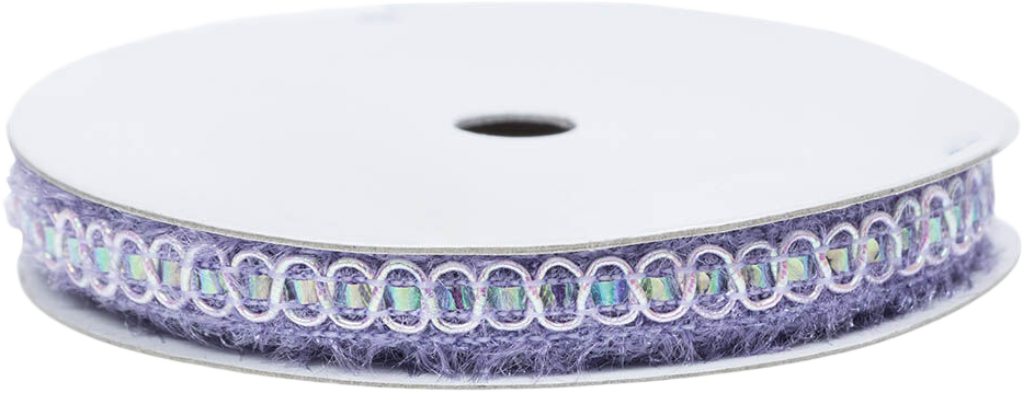 Lavender Nylon Knit 3 Yards Ribbon