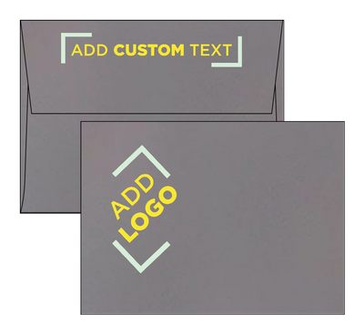 Slate Gray 28lb A6 Invitation Envelopes (4 3/4 x 6 1/2) with Peel & Seal