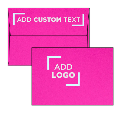 Fuchsia Pink Magenta 32lb A1 Invitation Envelopes (3 5/8 x 5 1/8) with Peel & Seal