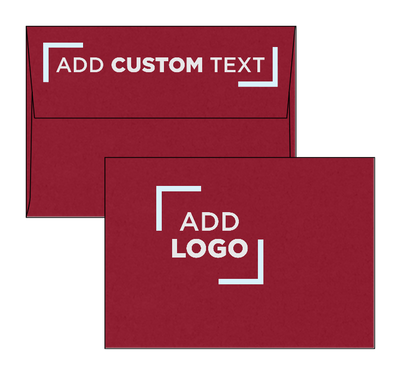 Garnet Dark Red 32lb A1 Invitation Envelopes (3 5/8 x 5 1/8) with Peel & Seal
