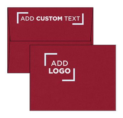 Garnet Dark Red 32lb A2 Invitation Envelopes (4 3/8 x 5 3/4) with Peel & Seal