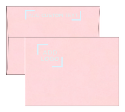 Baby Candy Pink 32lb A7 Invitation Envelopes (5 1/4 x 7 1/4) with Peel & Seal