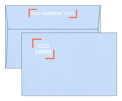 Baby Blue 32lb A9 Invitation Envelopes (5 3/4 x 8 3/4) with Peel & Seal