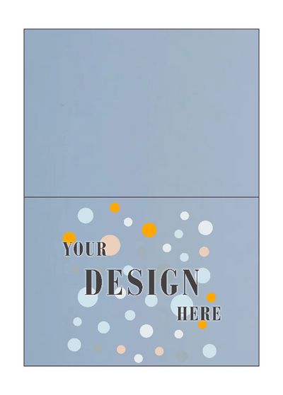 Baby Blue 100lb A1 Foldover Cards (3 1/2 x 4 7/8)