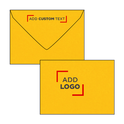 Sunflower Yellow 32lb #17 Mini Envelopes (2 11/16 x 3 11/16)