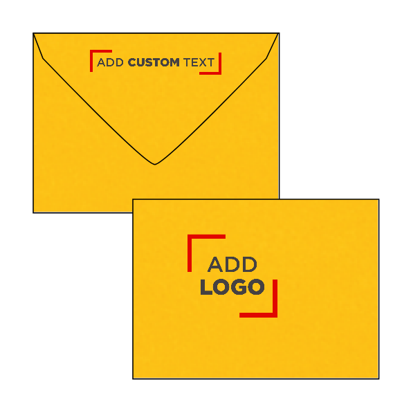 Sunflower Yellow 32lb #17 Mini Envelopes (2 11/16 x 3 11/16)