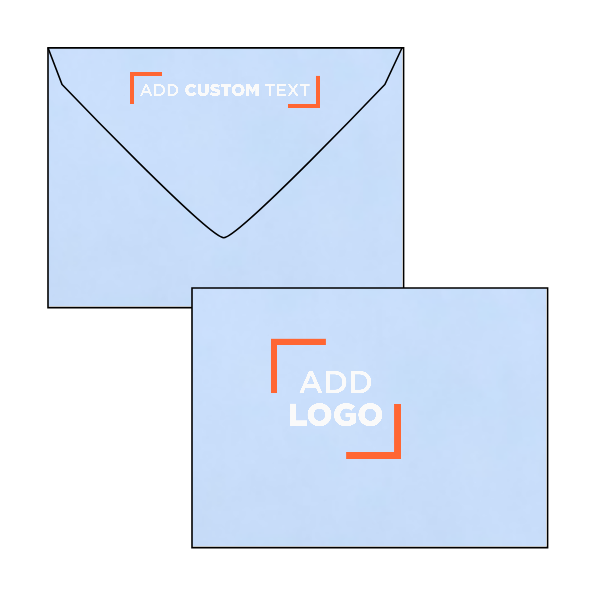 Baby Blue 32lb #17 Mini Envelopes (2 11/16 x 3 11/16)