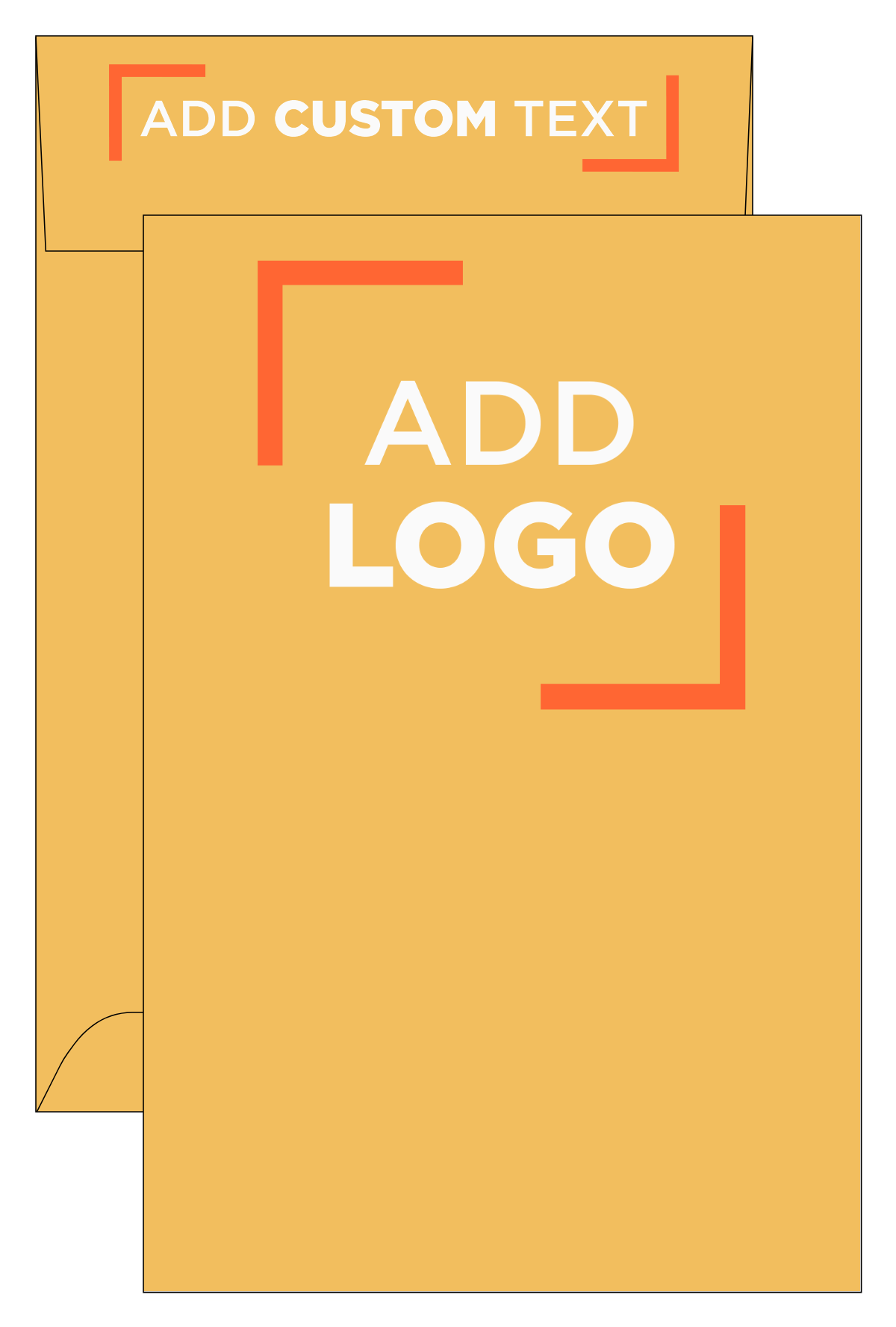 Brown Kraft 40lb 10 x 15 x 2 Open End Envelopes with Peel & Seal