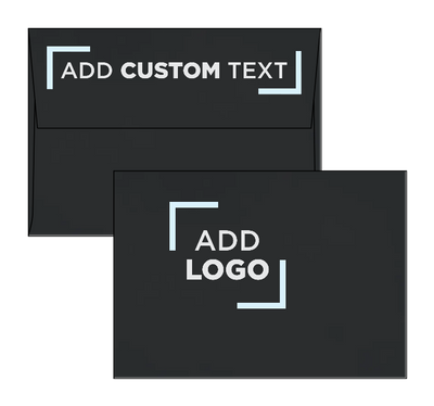 Smooth Midnight Black 32lb A1 Invitation Envelopes (3 5/8 x 5 1/8) with Peel & Seal