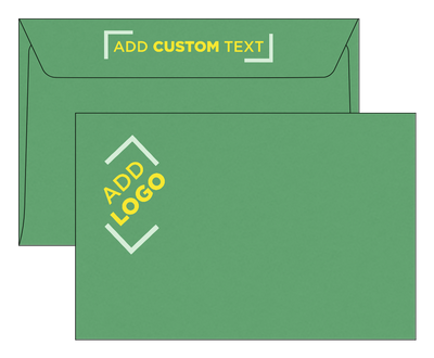 Holiday Green 32lb 6 x 9 Booklet Envelopes