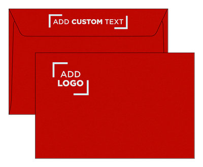 Red 24lb 6 x 9 Booklet Envelopes