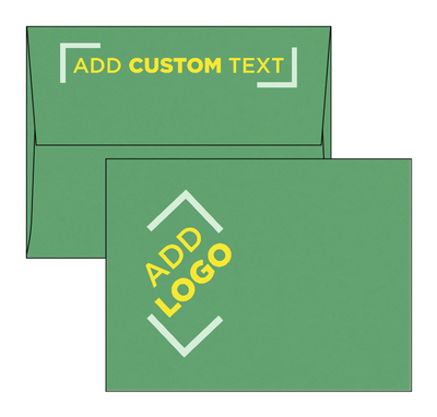 Holiday Green 32lb A2 Invitation Envelopes (4 3/8 x 5 3/4) with Peel & Seal