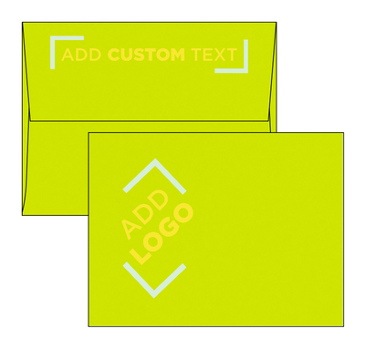 Wasabi Lime Green 32lb A2 Invitation Envelopes (4 3/8 x 5 3/4) with Peel & Seal