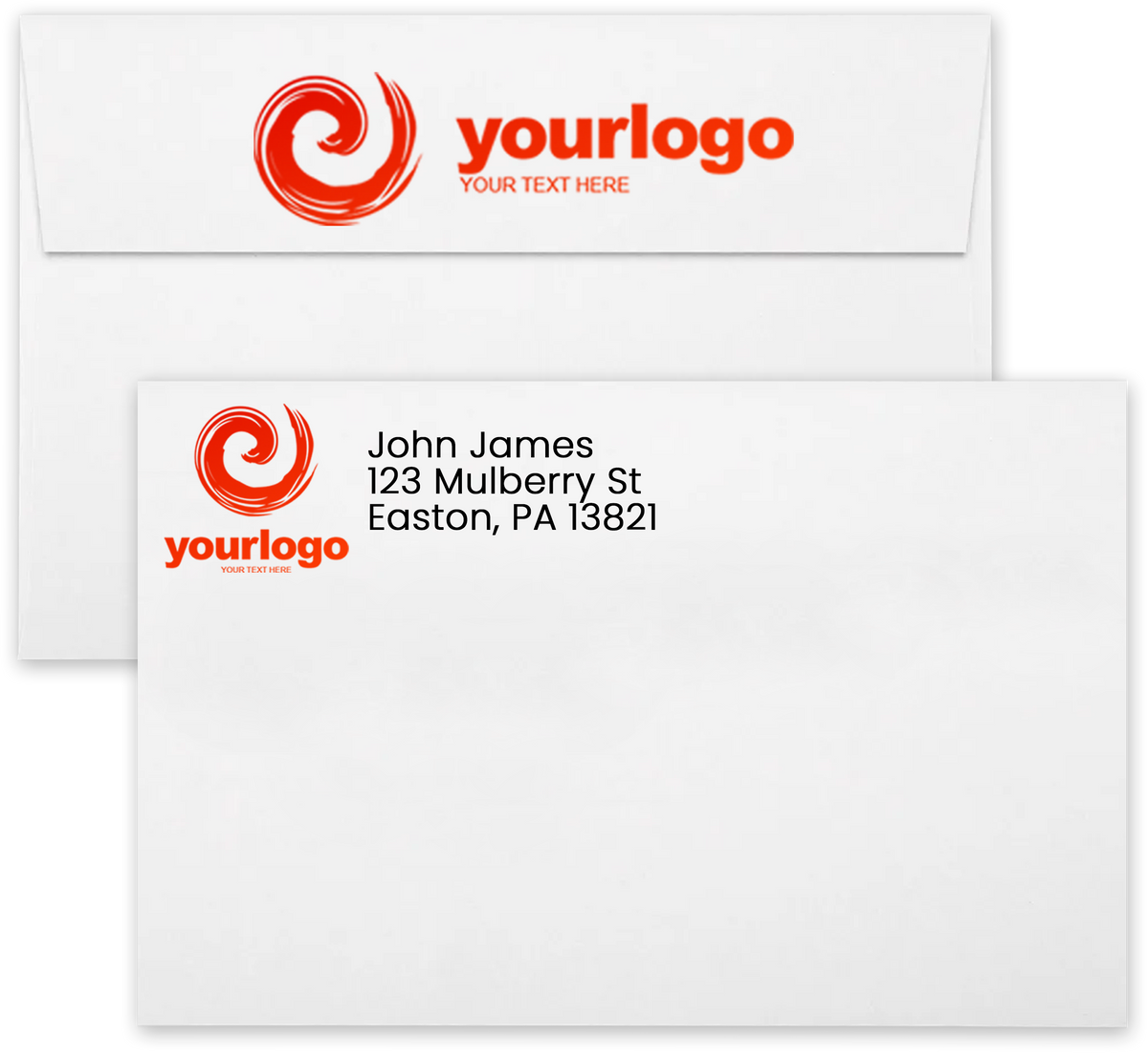 Premium White 32lb A9 Invitation Envelopes (5 3/4 x 8 3/4) with Peel & Seal