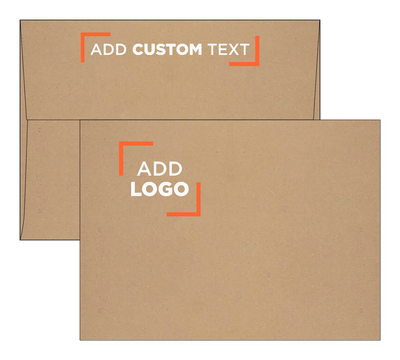 Grocery Bag with Silver Foil Lining 28lb A7 Invitation Envelopes (5 1/4 x 7 1/4) with Peel & Seal