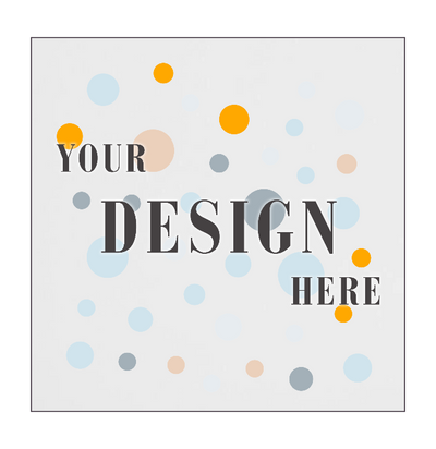 White 100lb 6 x 6 Foldover Square Cards