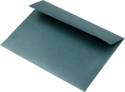Malachite Green Metallic 32lb A7 Invitation Envelopes (5 1/4 x 7 1/4)