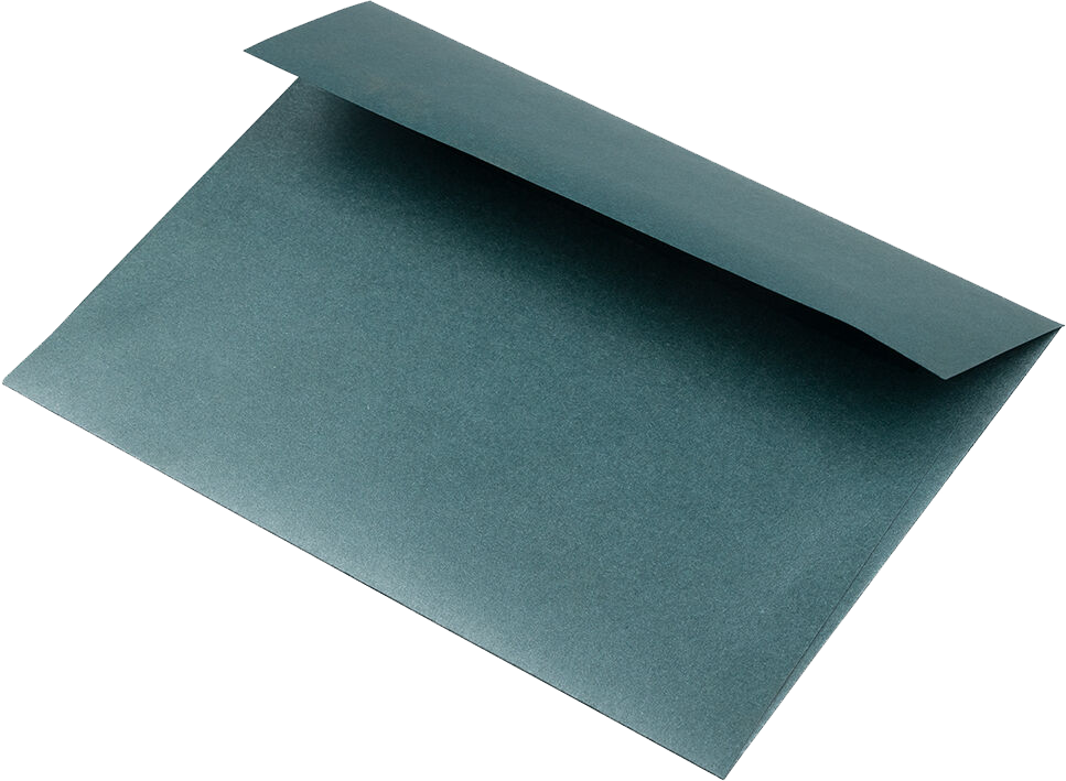 Malachite Green Metallic 32lb A7 Invitation Envelopes (5 1/4 x 7 1/4)
