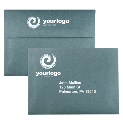 Malachite Green Metallic 32lb A7 Invitation Envelopes (5 1/4 x 7 1/4)