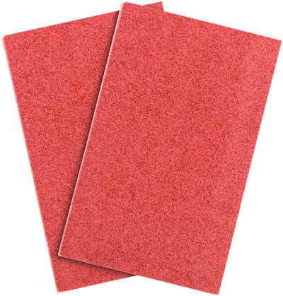 Red 3 1/2 x 5 1/2 Glitter Pocket Journals - 2 Pack