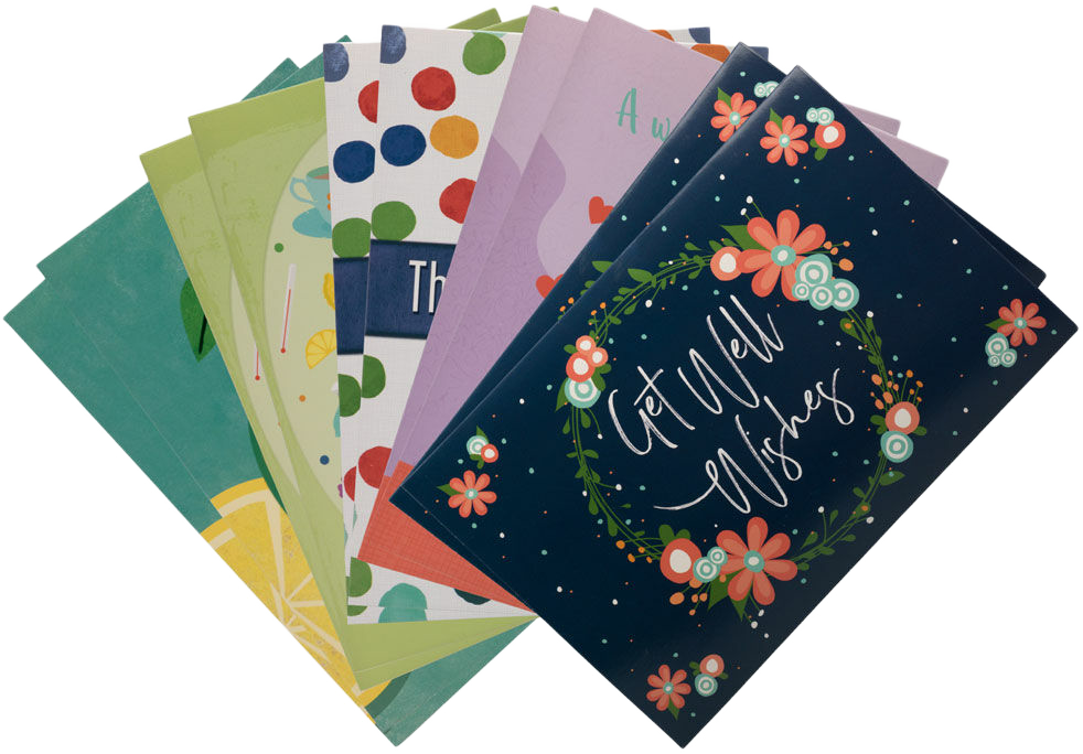 Well Wishes Assortment Sympathy Card Set - 10 Pack