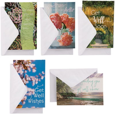 Nature Get Well Assortment Card Set