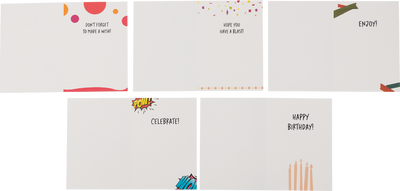 Happy Birthday Cards Assortment - 10 Pack