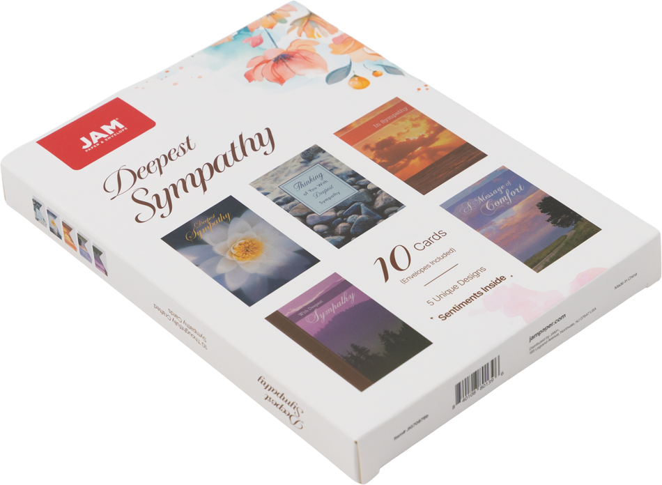 Deepest Sympathy Assortment Card Set - 10 Pack