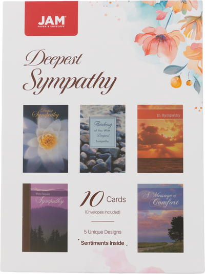 Deepest Sympathy Assortment Card Set - 10 Pack