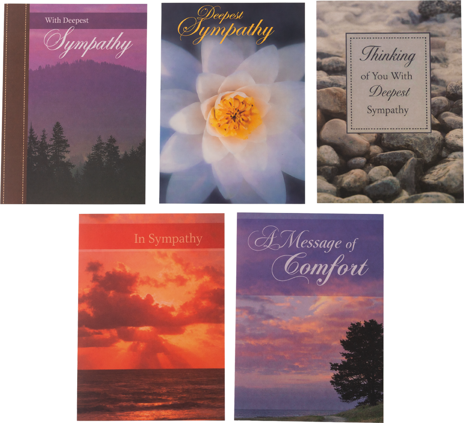 Deepest Sympathy Assortment Card Set - 10 Pack