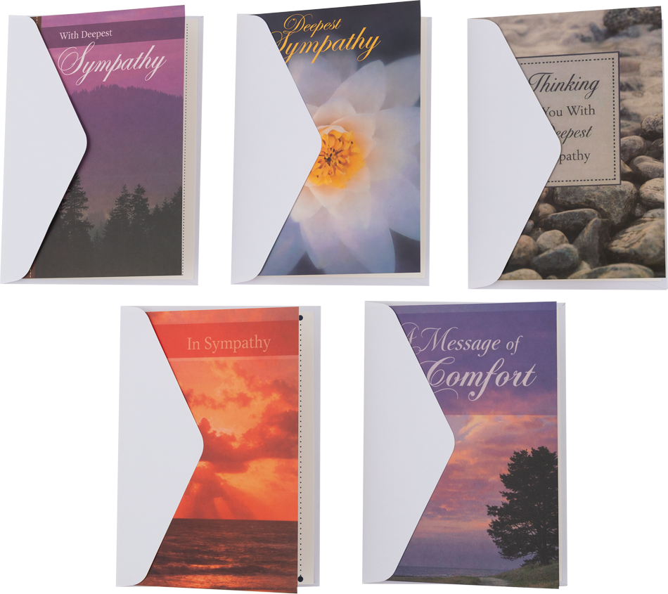 Deepest Sympathy Assortment Card Set - 10 Pack