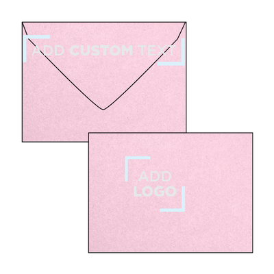 Pink Rose Metallic 32lb #17 Mini Envelopes (2 11/16 x 3 11/16)