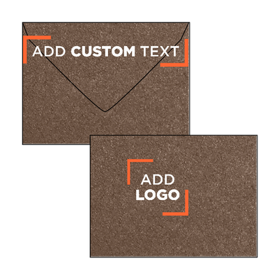 Bronze Brown Metallic 32lb #17 Mini Envelopes (2 11/16 x 3 11/16)