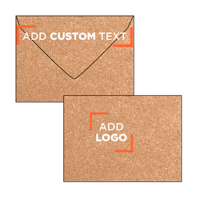 Copper Brown Metallic 32lb #17 Mini Envelopes (2 11/16 x 3 11/16)