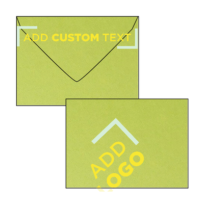 Lime Green Metallic 32lb #17 Mini Envelopes (2 11/16 x 3 11/16)